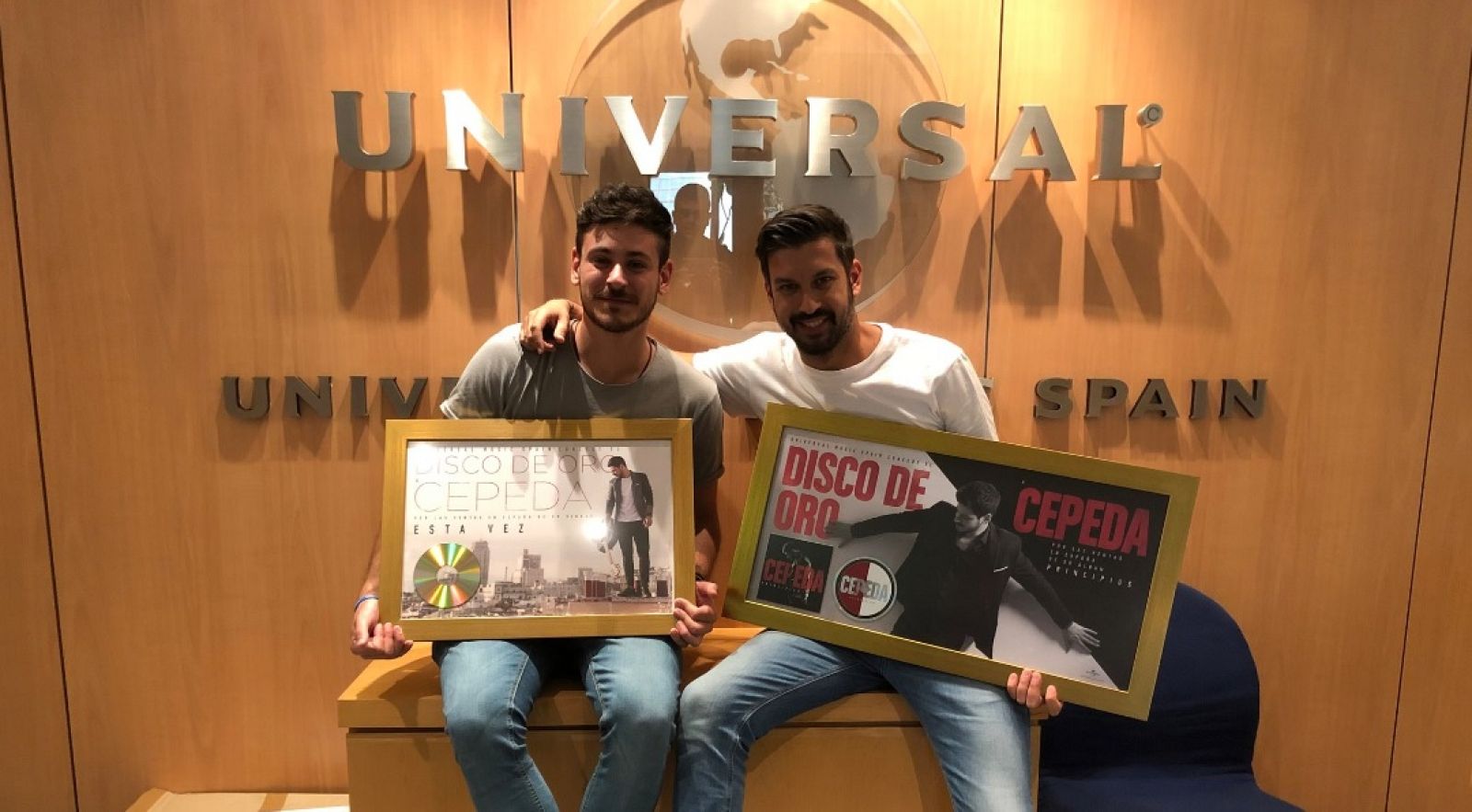 Cepeda se convierte en disco de oro