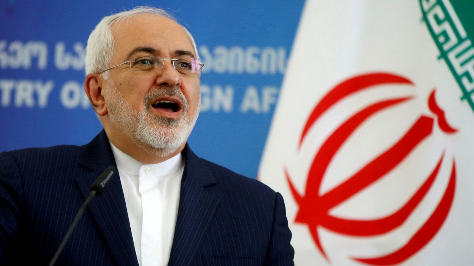 El ministro iraní de Exteriores, Mohamad Yavad Zarif