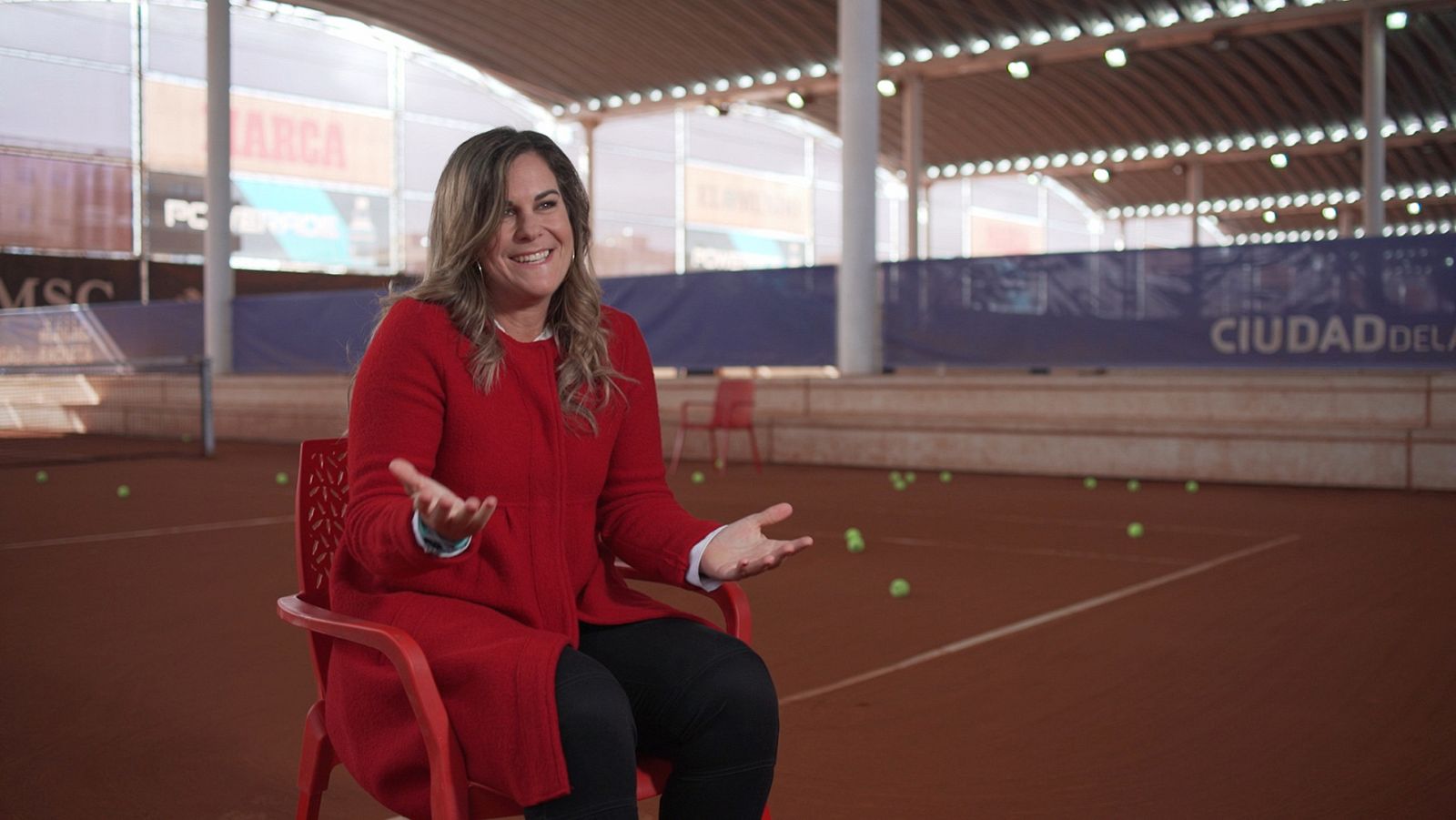 La tenista Magüi Serna