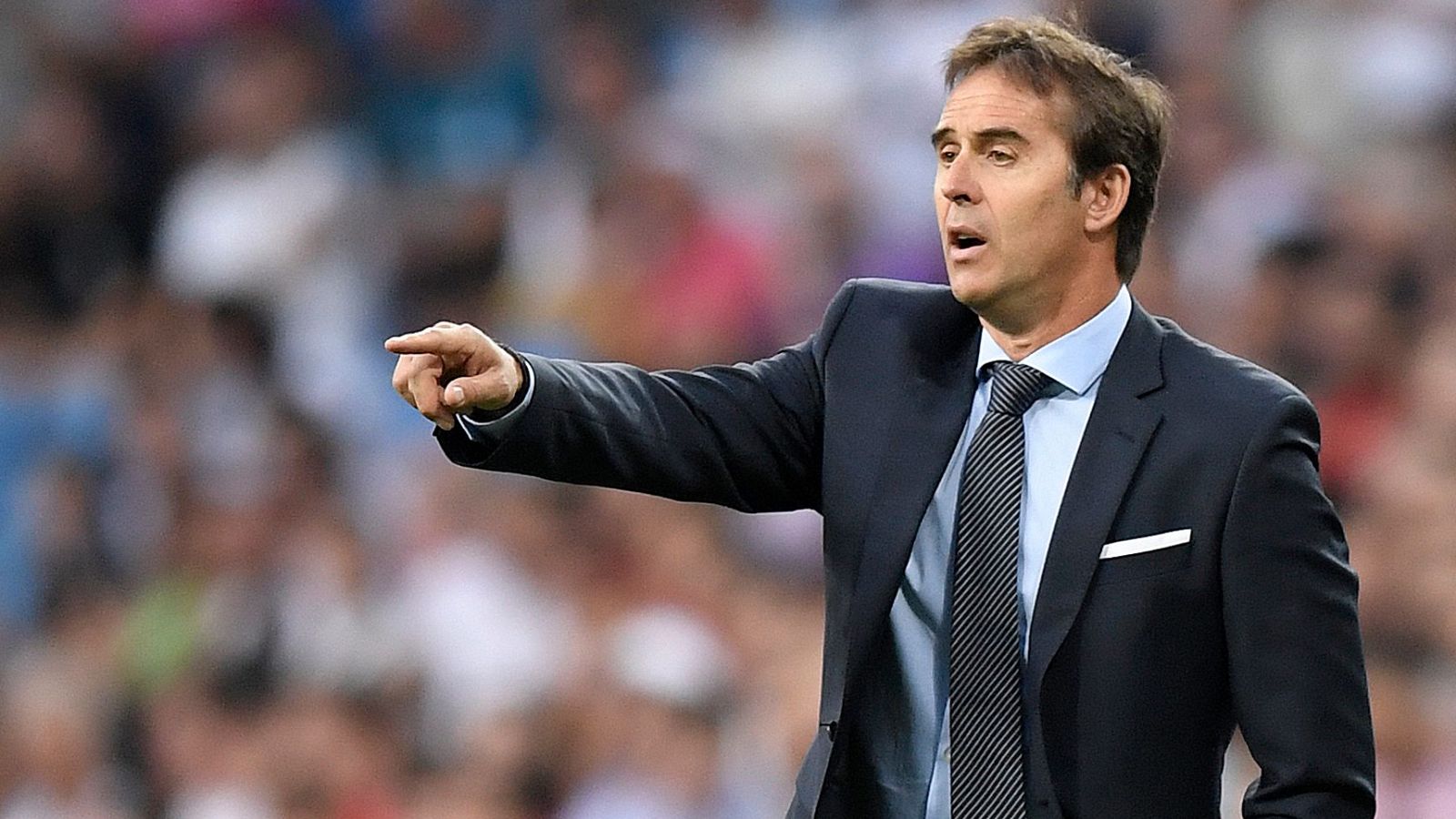 El entrenador del Real Madrid, Julen Lopetegui.