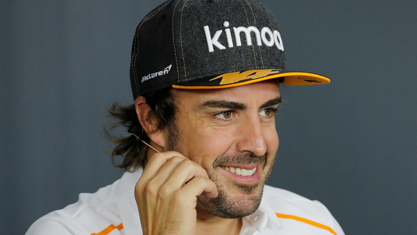 FILE PHOTO: McLaren's Fernando Alonso at French Grand Prix