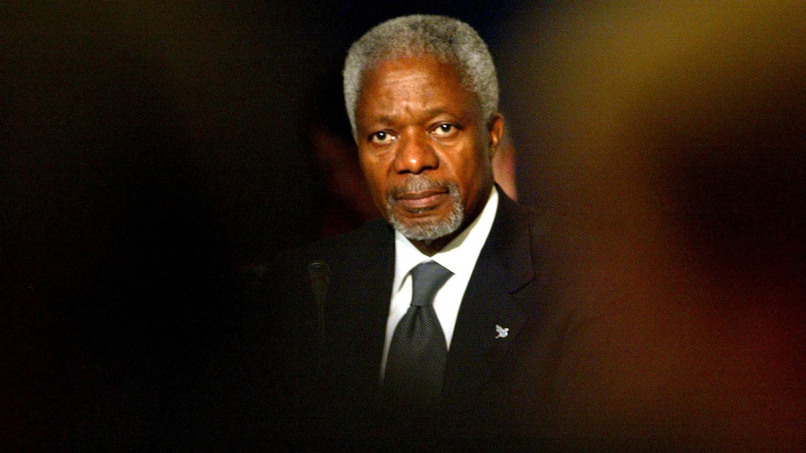 Kofi Annan en una imagen de archivo del 14 de octubre de 2004