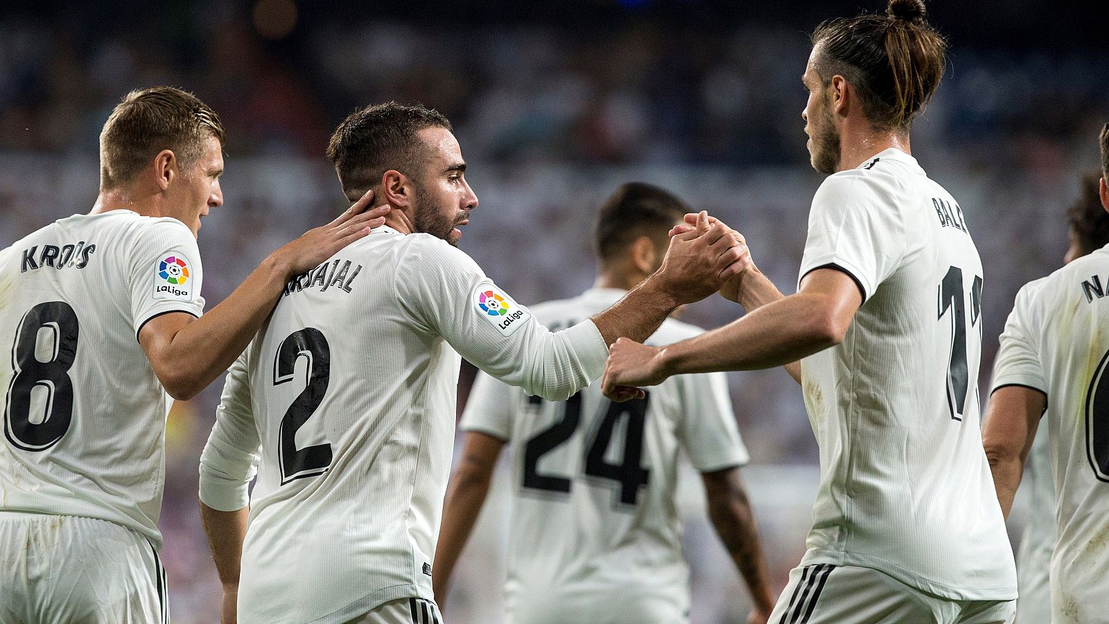 El Madrid vence con holgura en su estreno liguero