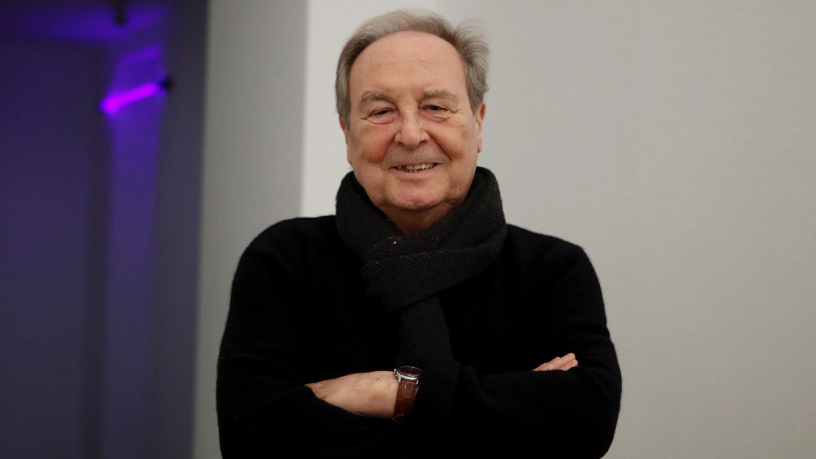 Imagen correspondiente al pasado mes de febrero del escritor y periodista Vicente Verdú.