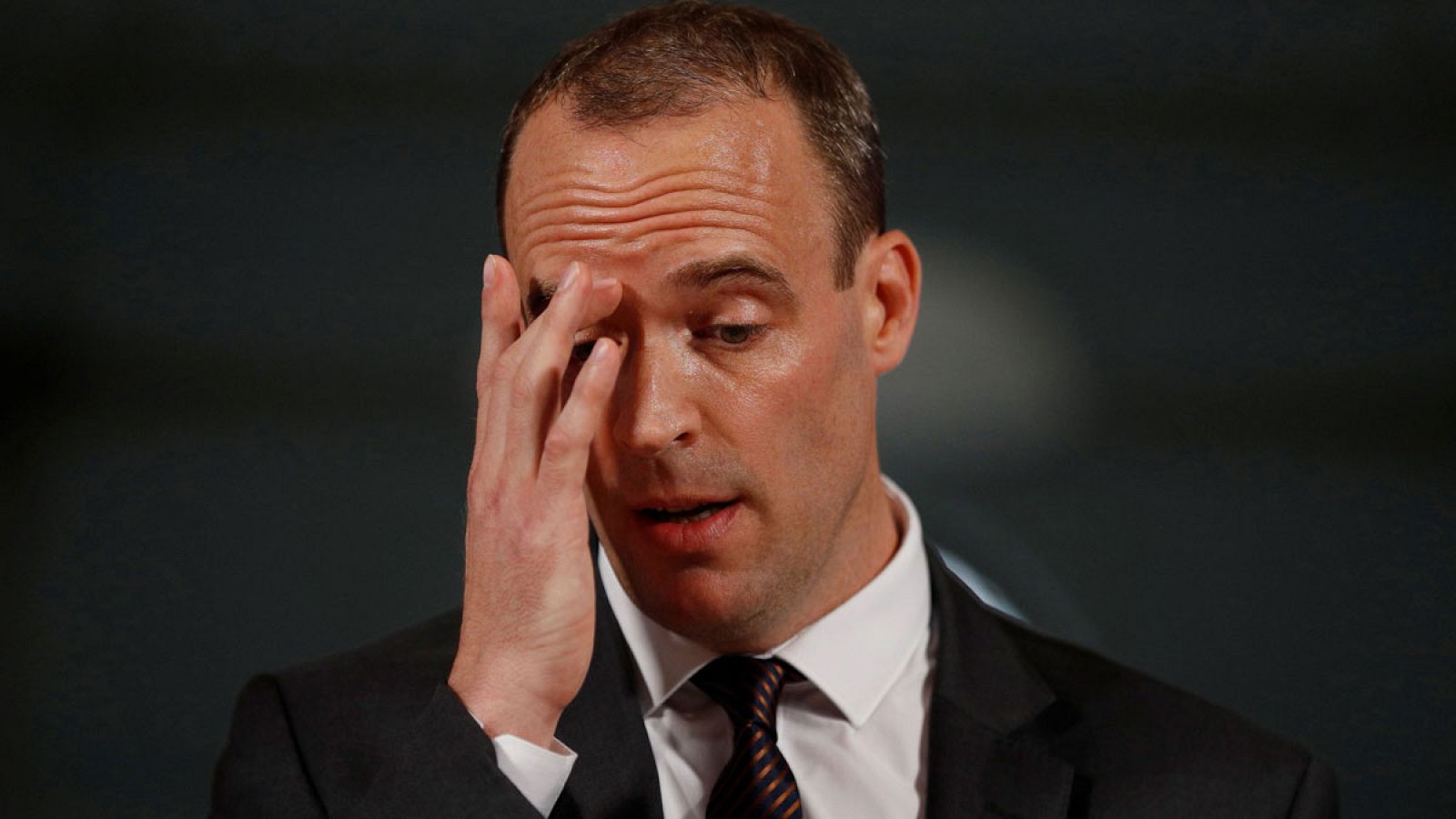 El ministro británico para la Salida de la Unión Europea, Dominic Raab
