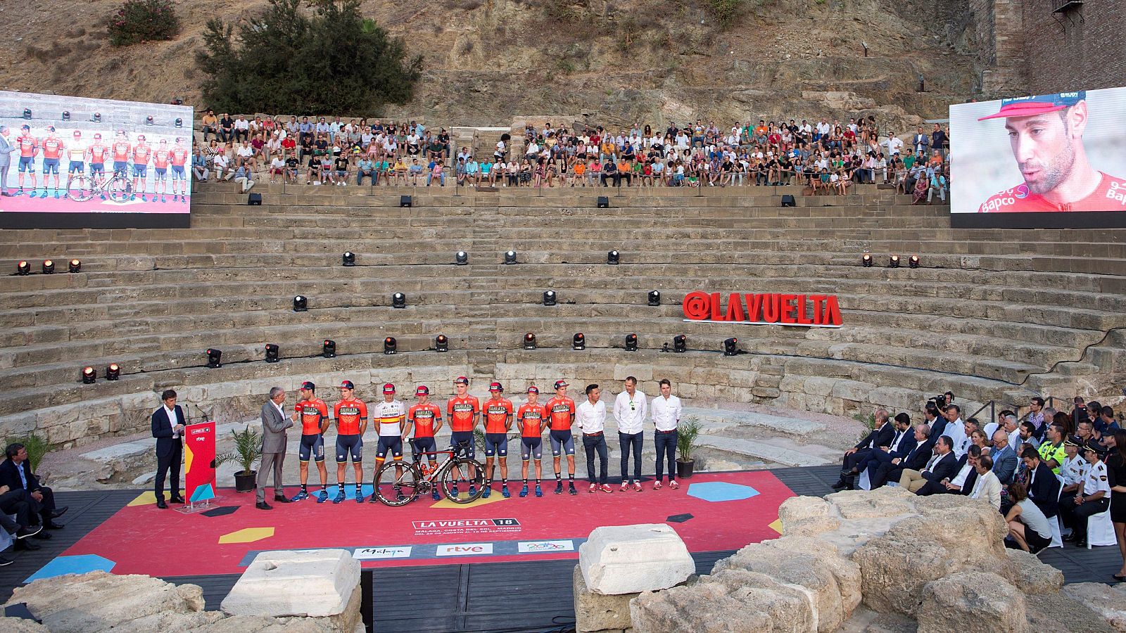 PRESENTACIÃ"N VUELTA CICLISTA A ESPAÃ'A