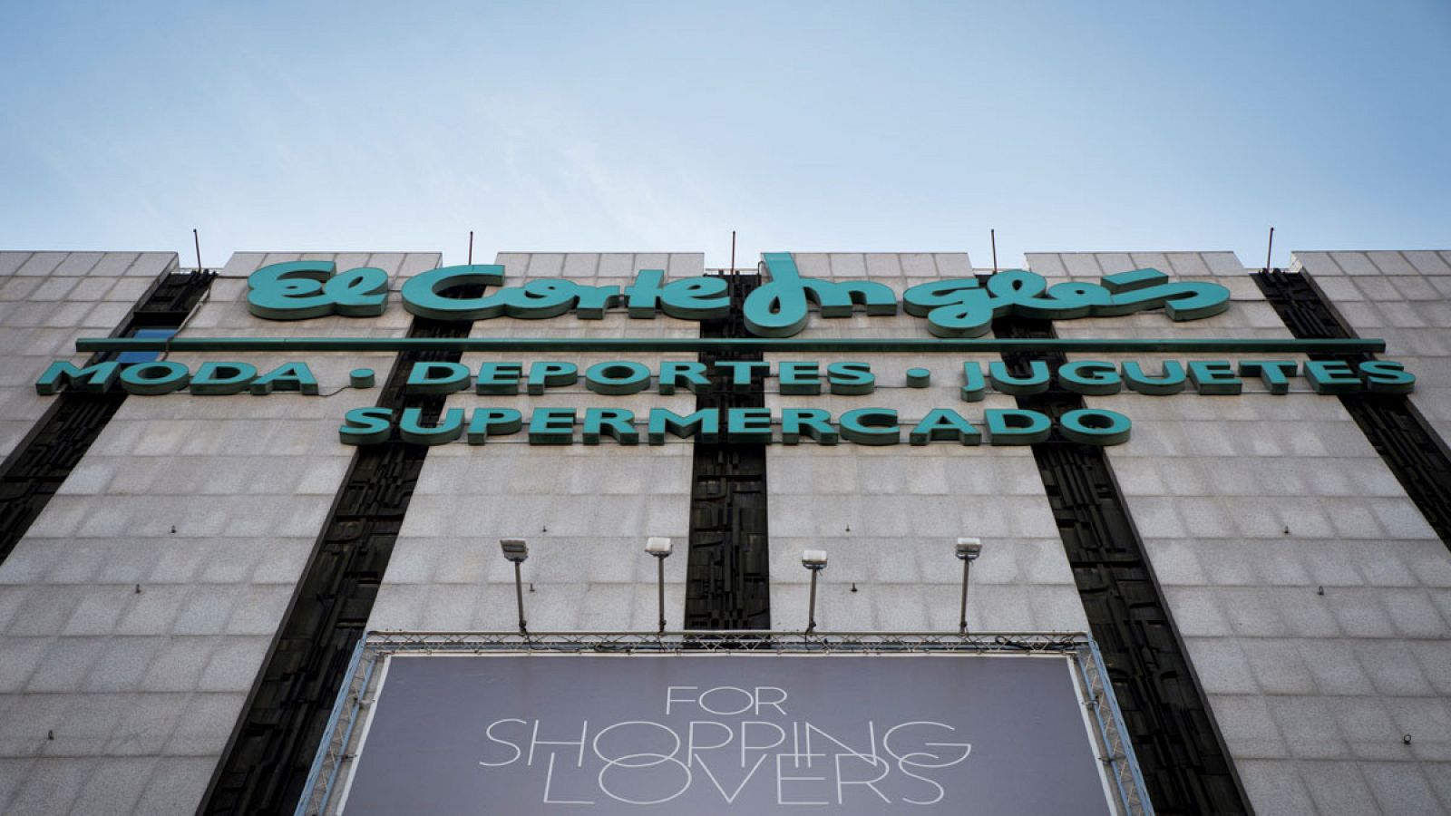 Fachada de El Corte Inglés de Callao (Madrid)