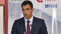 Sánchez pide "reflexión" al independentismo ante el clima de tensión en Cataluña por los lazos amarillos