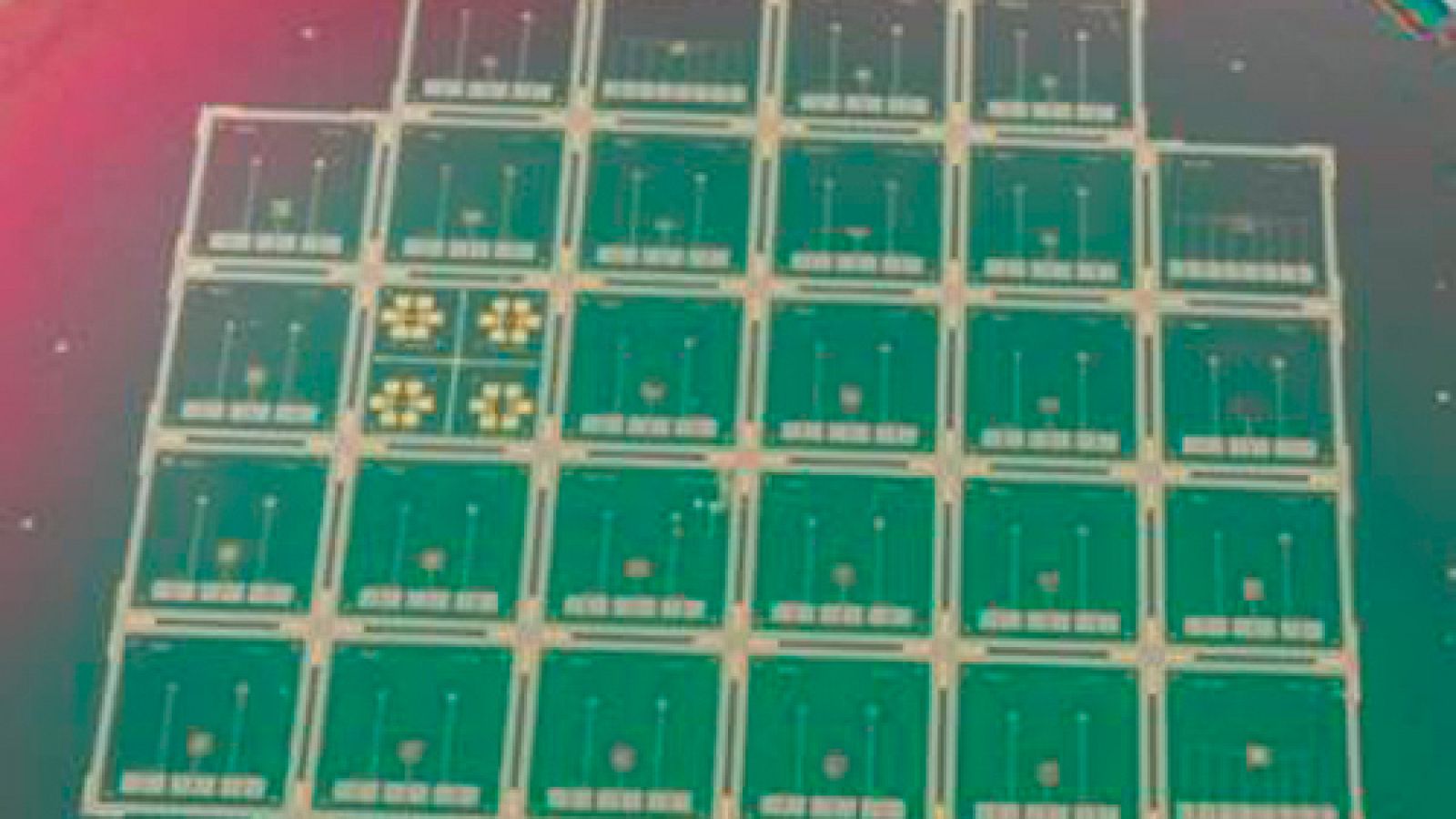 Oblea de microsensores