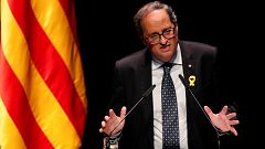 Torra solo aceptará la absolución de los presos y llama a "desbordar" la Diagonal para pedir la república