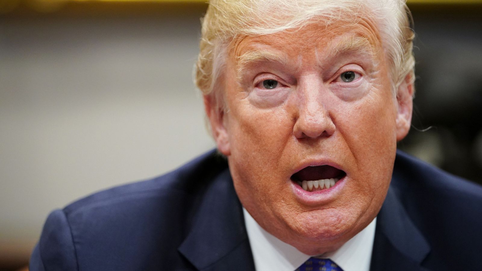 El presidente de los Estados Unidos, Donald Trump