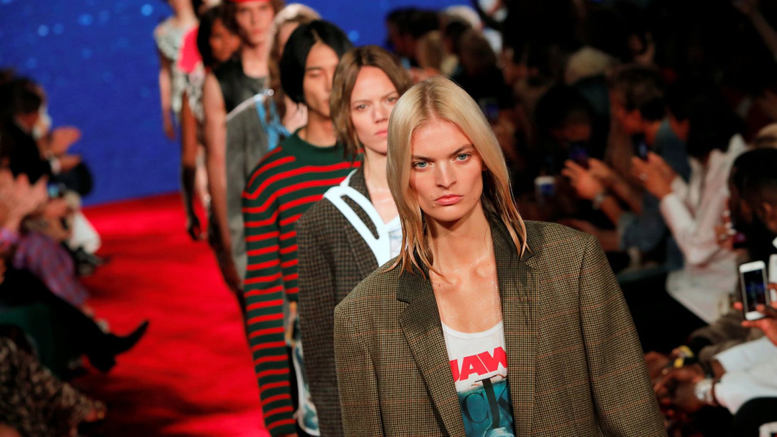 Desfile de Calvin Klein