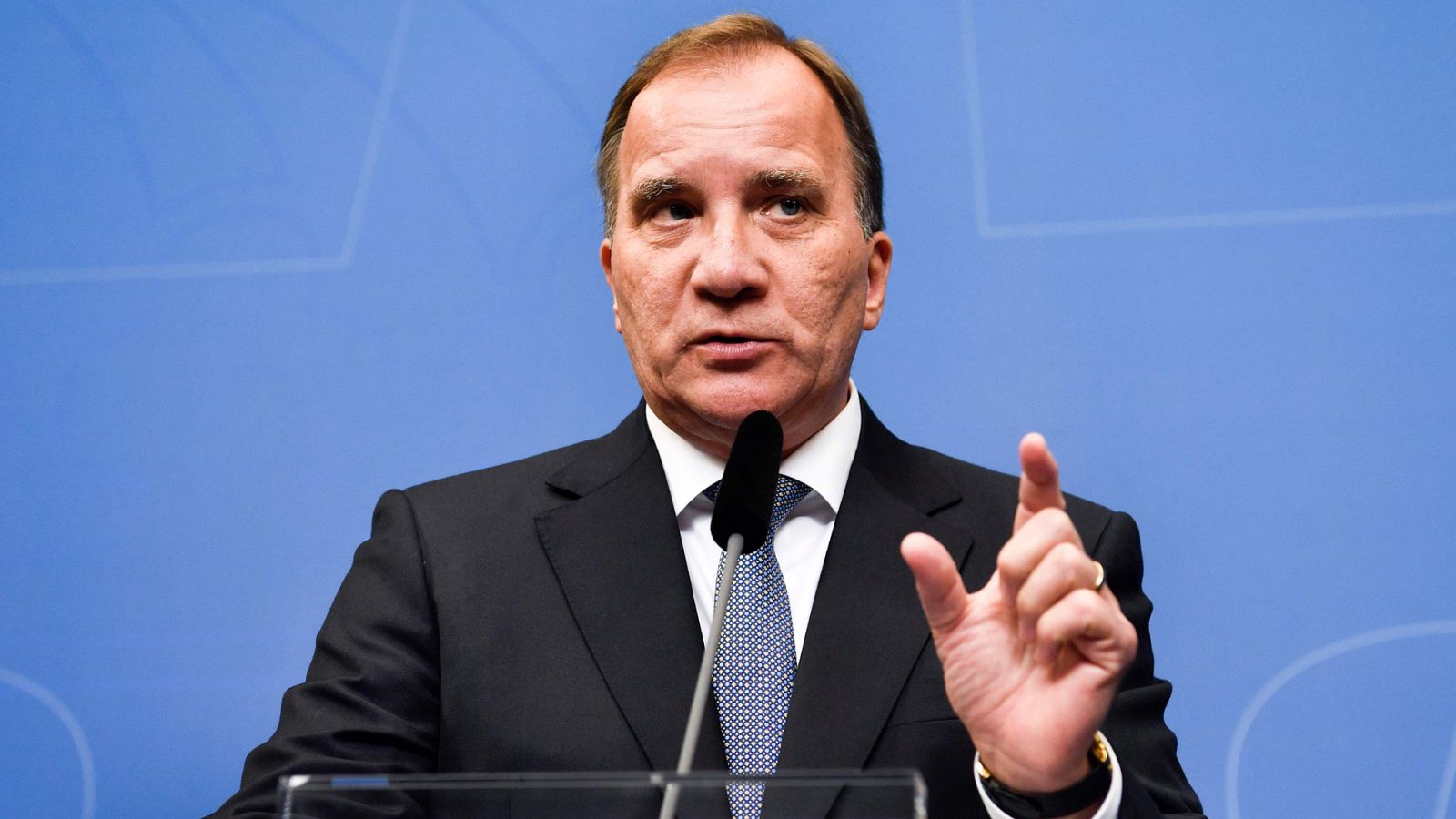El actual primer ministro sueco y líder socialdemócrata Stefan Lofven