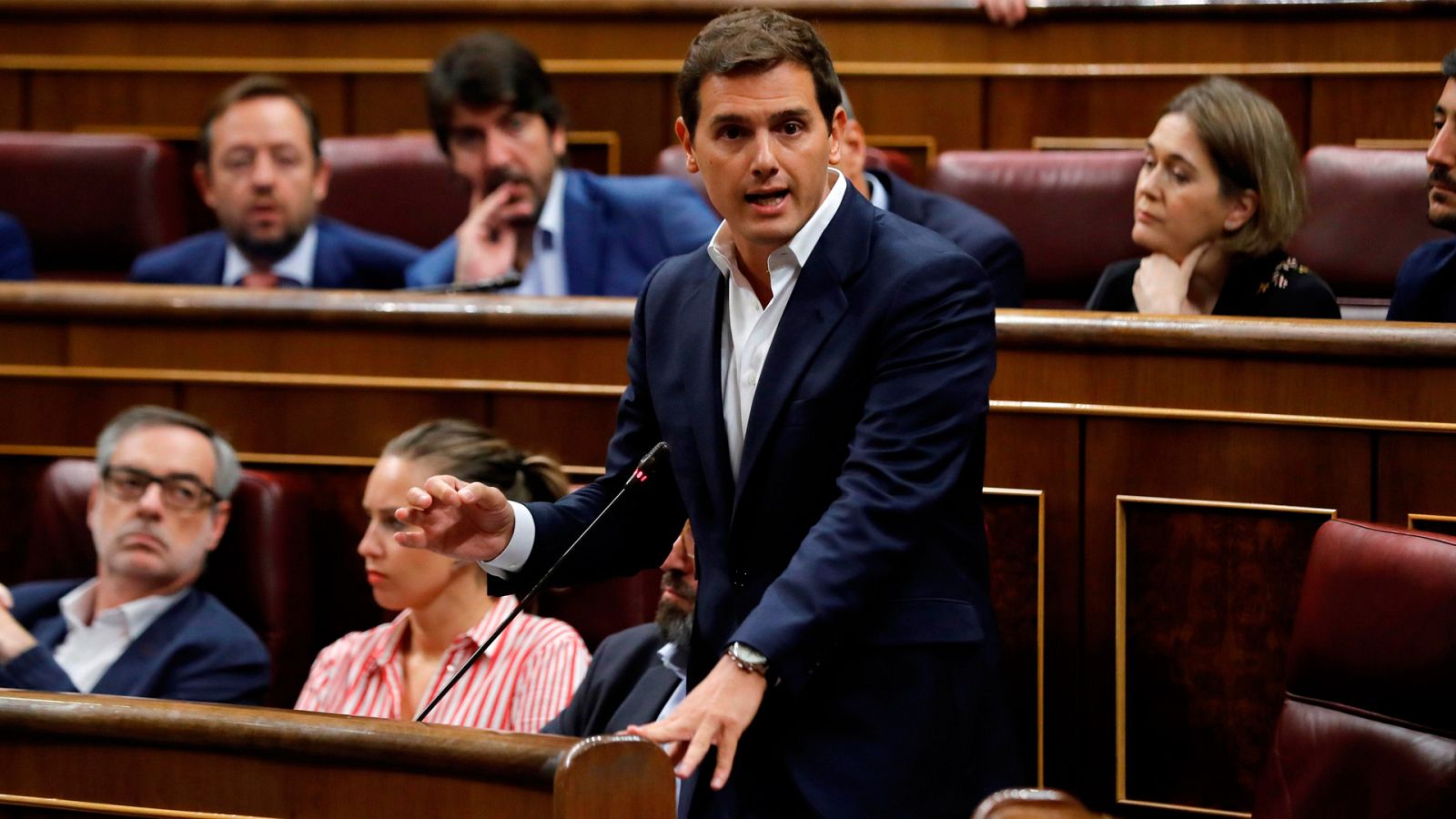 Albert Rivera, en el Congreso