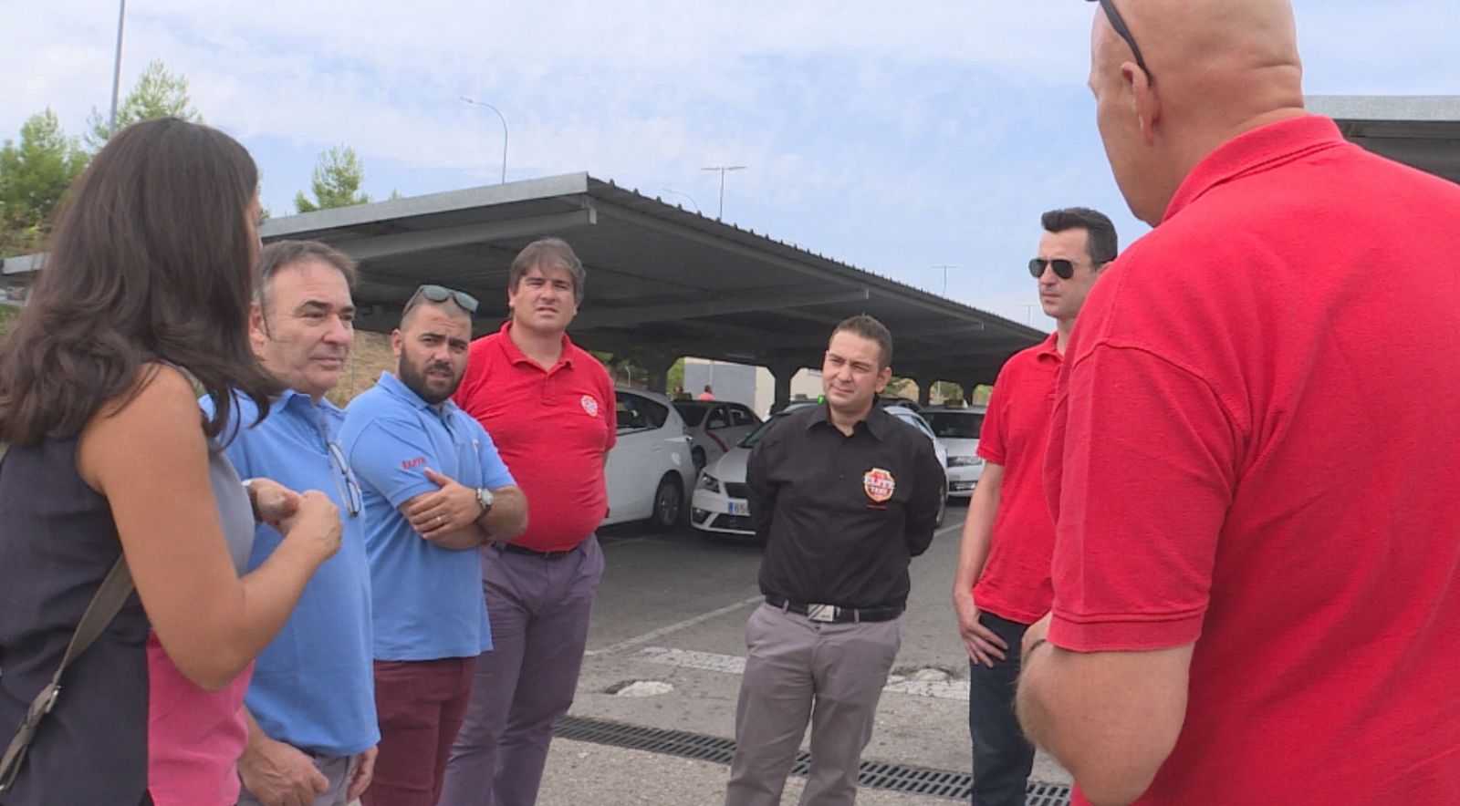 Fotograma de 'La guerra del taxi'