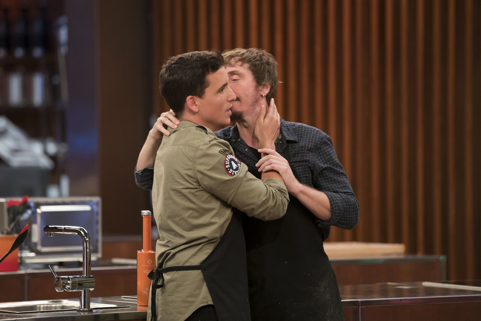 Despedida de Xuso Jones, ayer en MasterChef