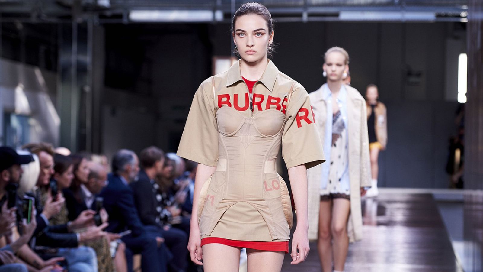 Desfile de Burberry