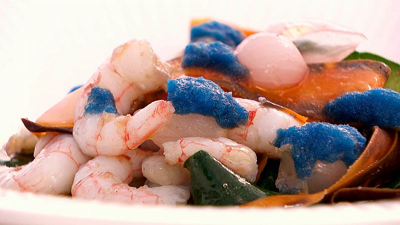 Cintas con quisquillas