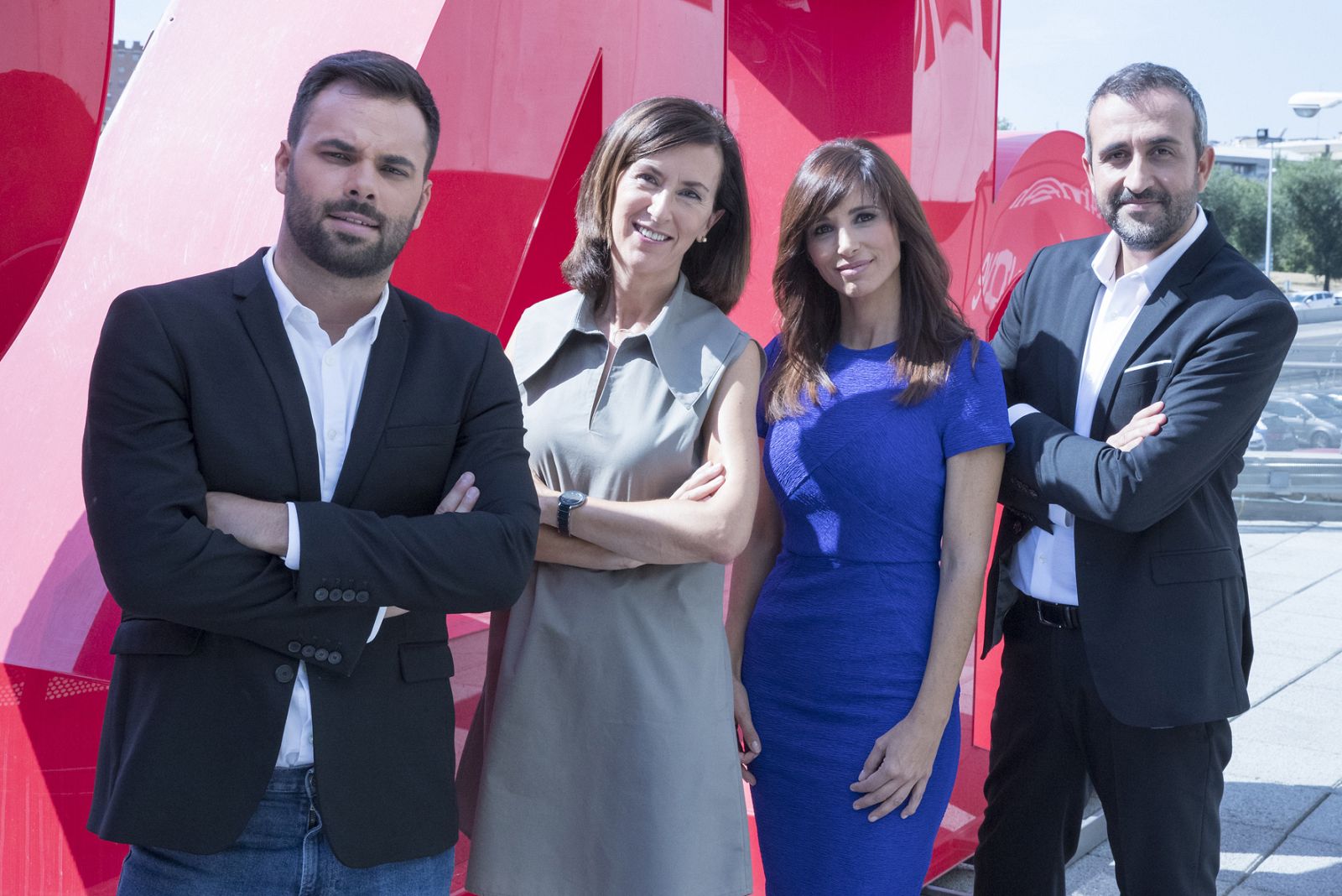 Álex Barreiro, Elena Ochoa, Olga Lambea y Julián Reyes