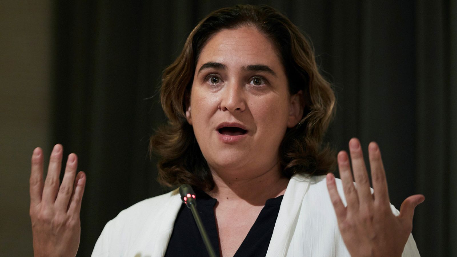 La alcaldesa de Barcelona, Ada Colau, en una imagen de archivo