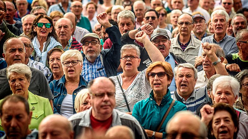 El gasto en pensiones sube casi un 5% en septiembre hasta 9.235 millones de euros