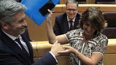 Delgado asegura que los audios de Villarejo están manipulados y que no llamó "maricón" a Grande-Marlaska
