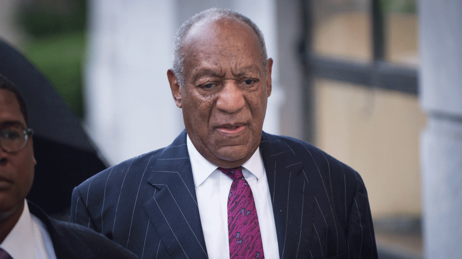 El actor Bill Cosby a su llegada a los juzgados de Norristown, Pensilvania