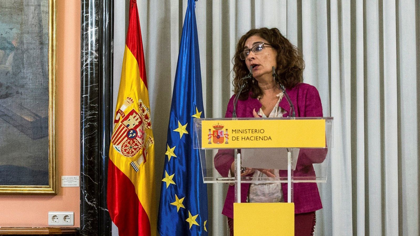 La ministra de Hacienda, María Jesús Montero