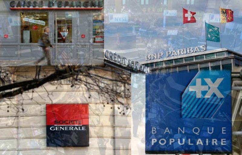 Francia inyectará 10.500 millones de euros a sus seis bancos principales
