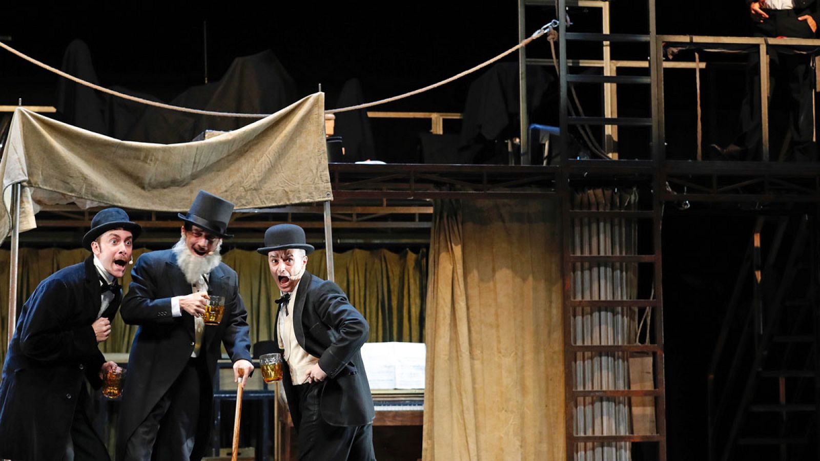 Imagen de archivo de una obra teatral en Madrid.