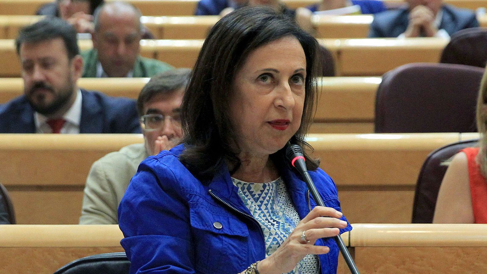 La ministra de Defensa, Margarita Robles, en una imagen de archivo