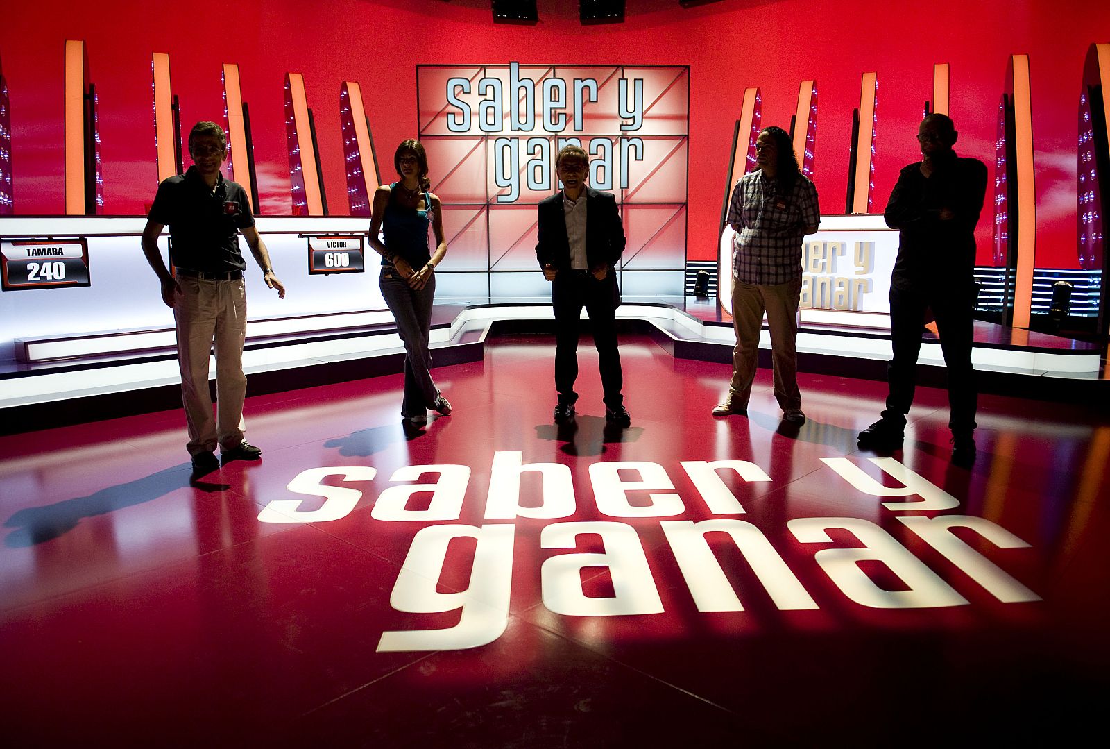 El plató de Saber y Ganar