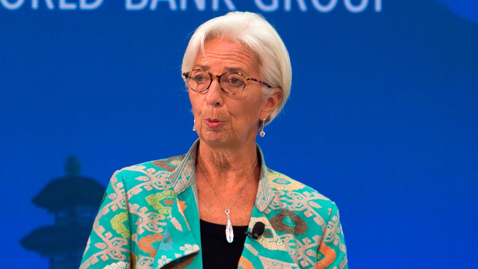 Christine Lagarde, directora del Fondo Monetario Internacional