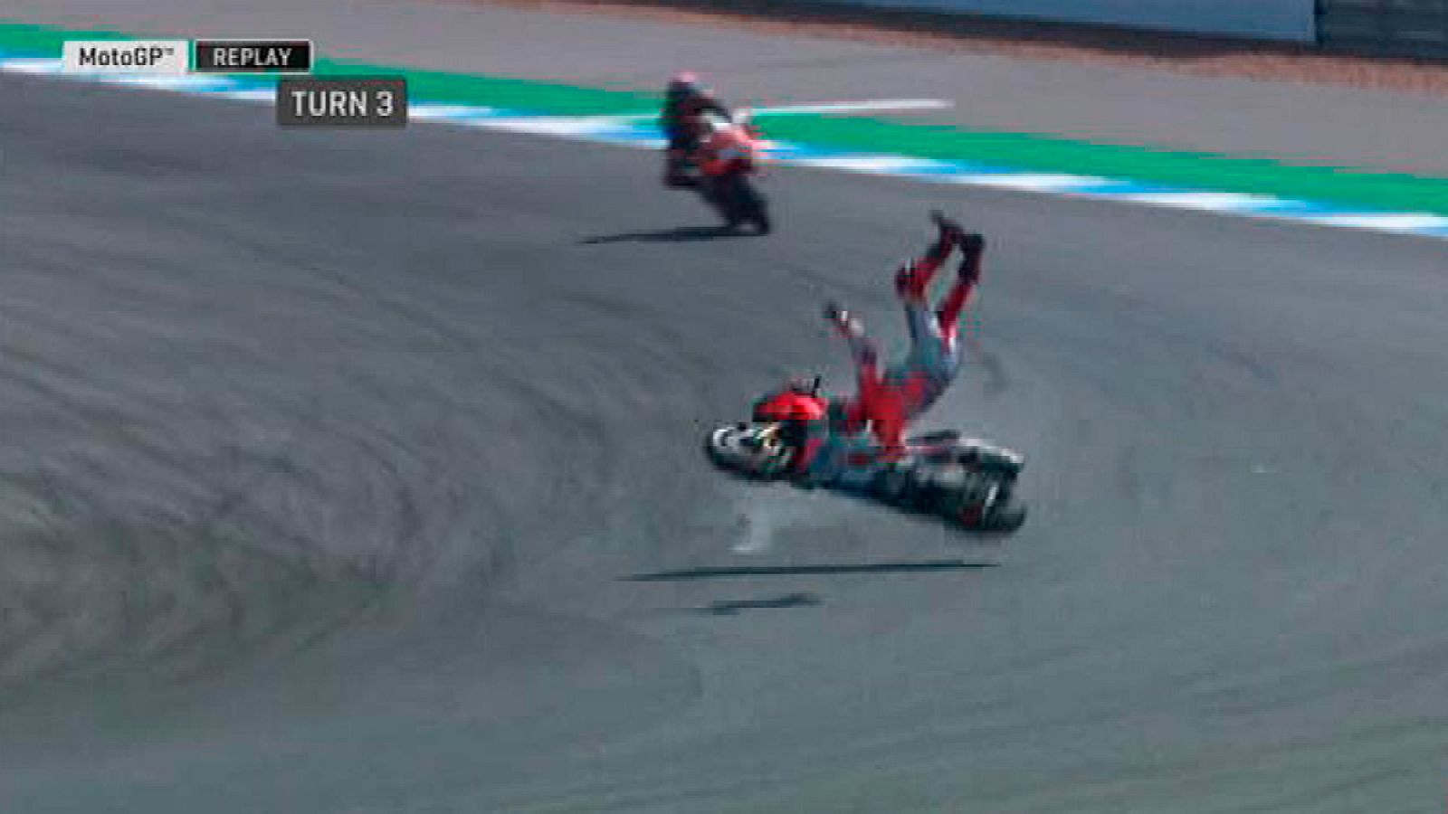 Caída de Jorge Lorenzo en Tailandia