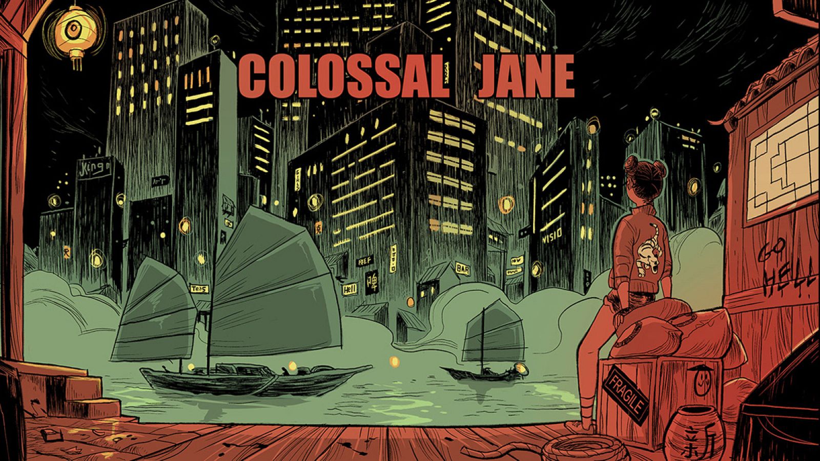 'Colossal Jane', un  cortometraje de Roc Espinet