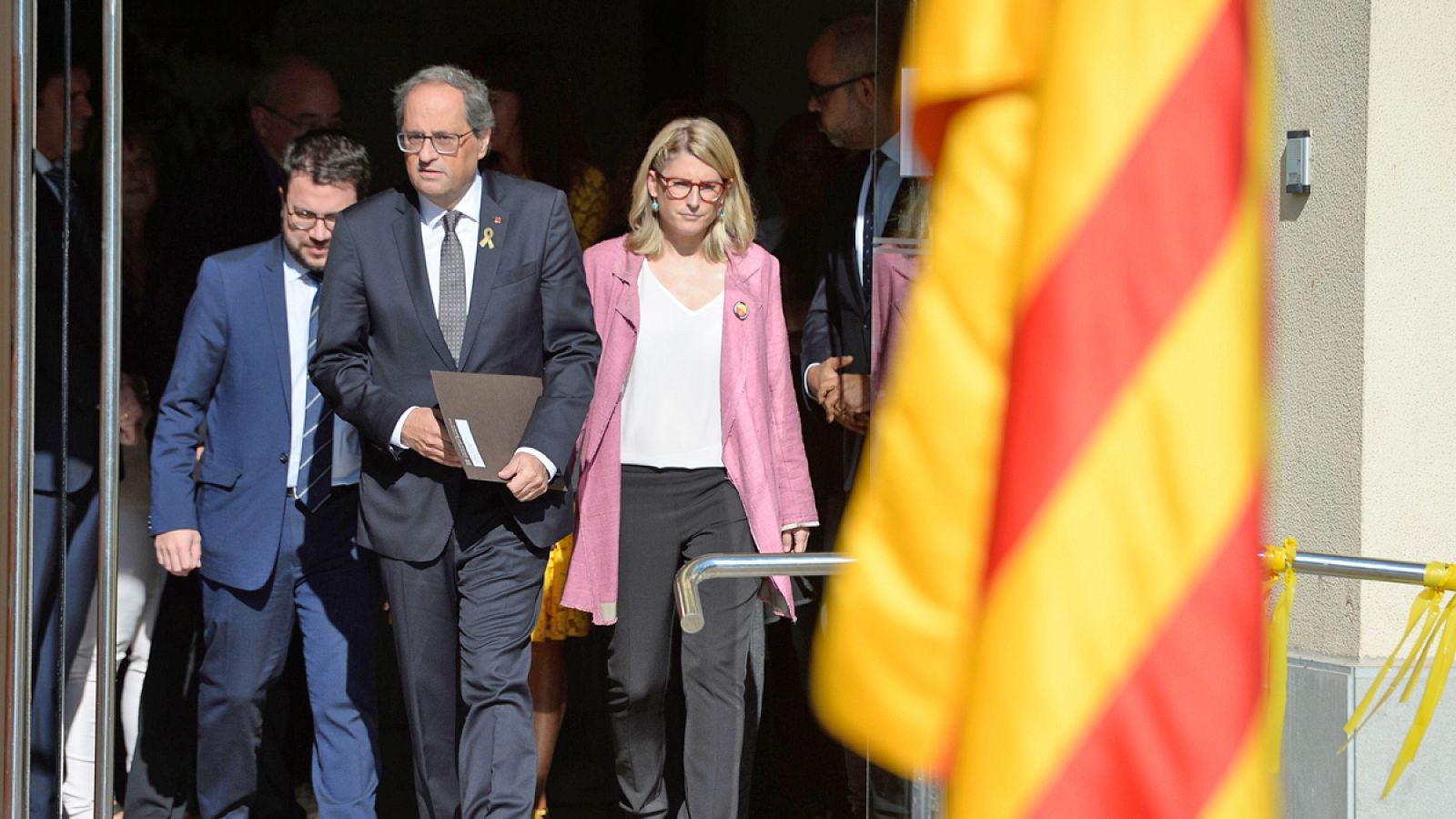 El presidente de la Generalitat de Cataluña, Quim Torra