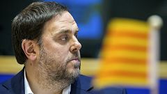 Junqueras rechaza la violencia y advierte: "No me gusta el ruido ni la gesticulación que no sirve para nada"