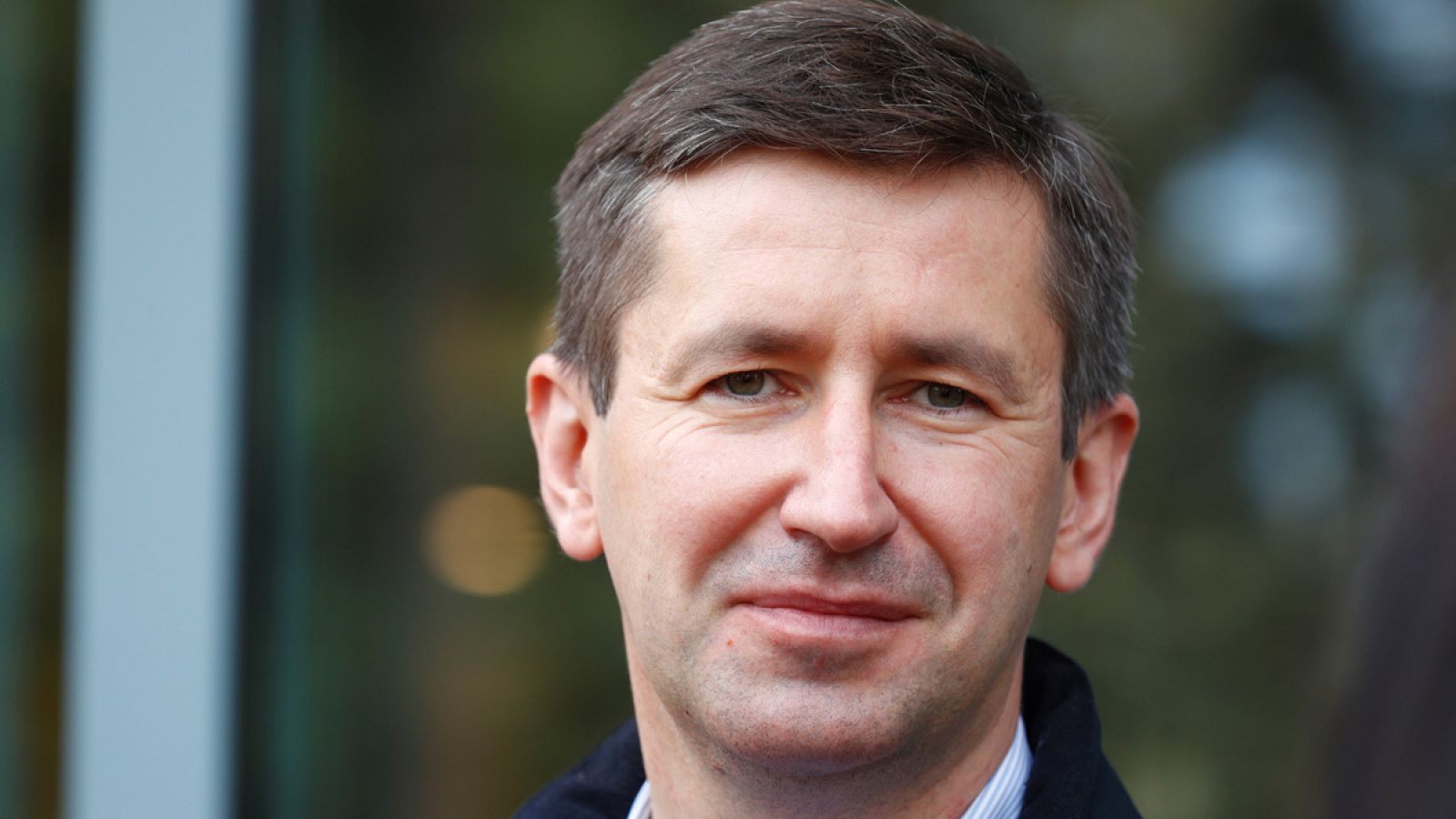 El candidato del partido prorruso Harmony, Vjaceslavs Dombrovskis