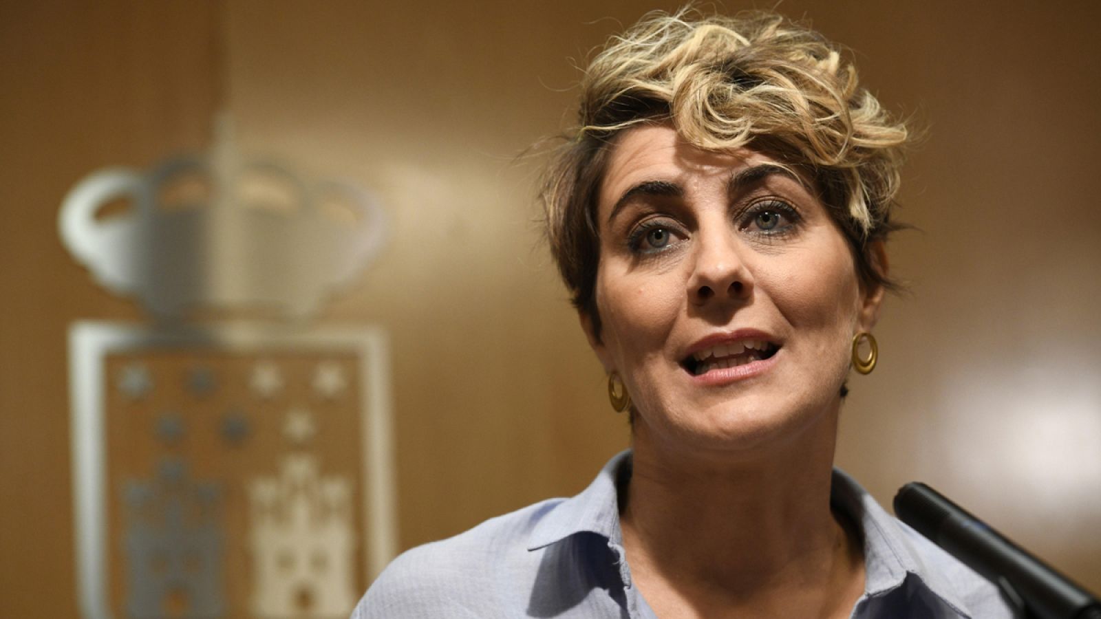 La portavoz de Podemos en la Asamblea de Madrid, Lorena Ruiz-Huerta