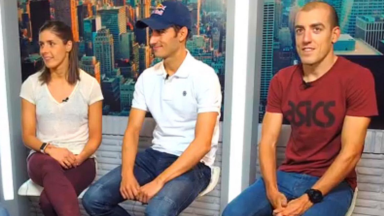 Carolina Routier, Mario Mola y Fernando Alarza, en RTVE.es.