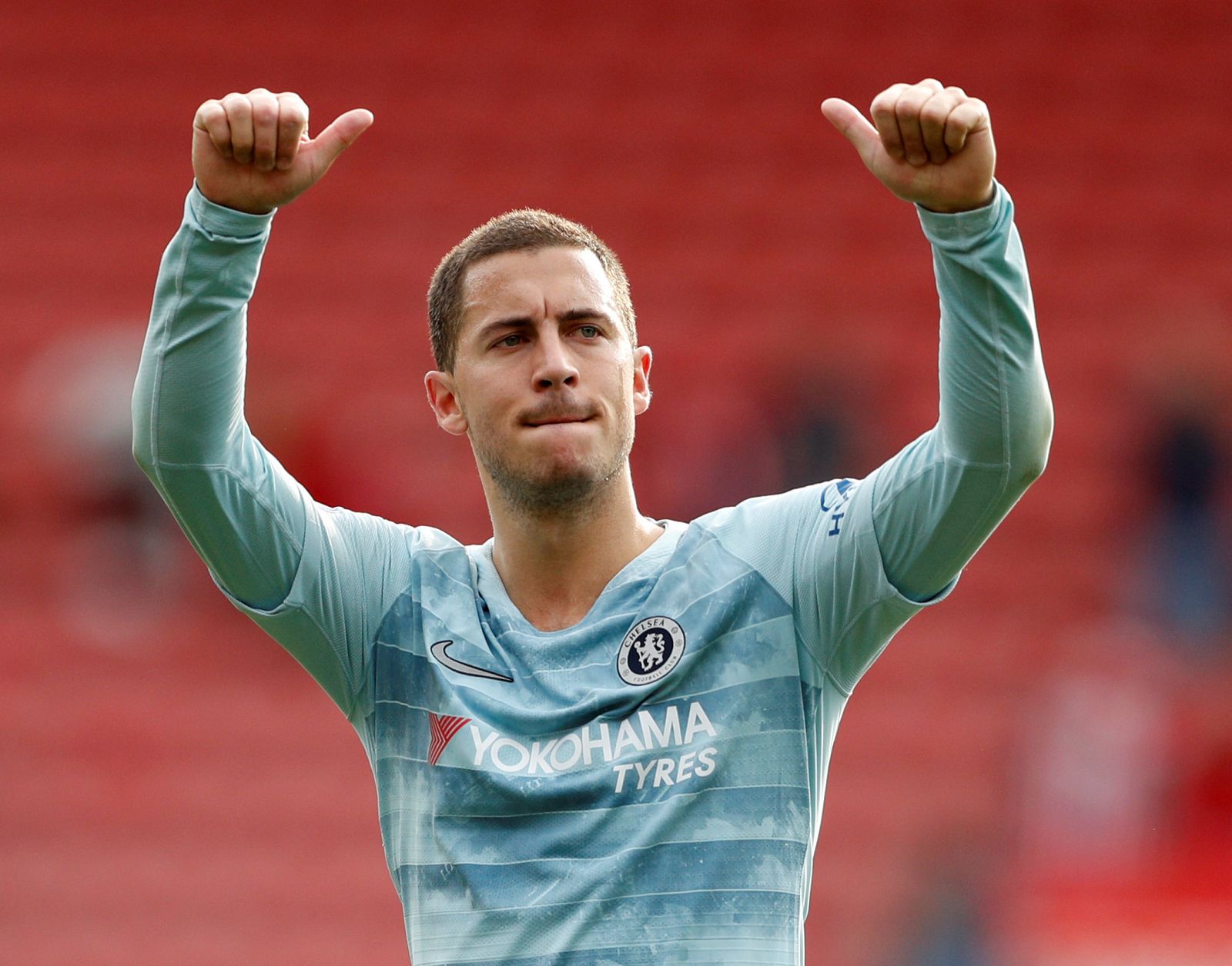 El jugador belga del Chelsea Eden Hazard.