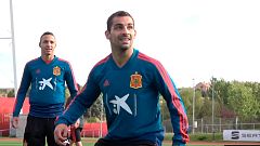 Jonny, en su primer día con la selección: "Quiero disfrutar la experiencia e intentar aprovecharla"