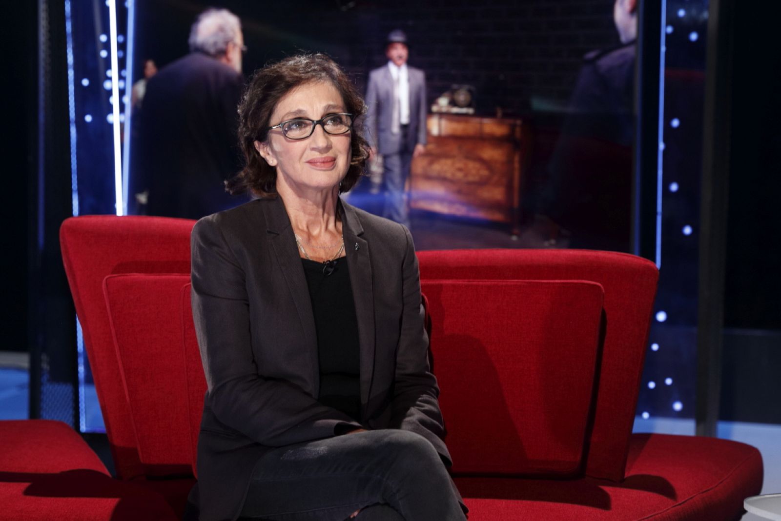 Silvia Munt, en el sofá de '¡Atención Obras!'