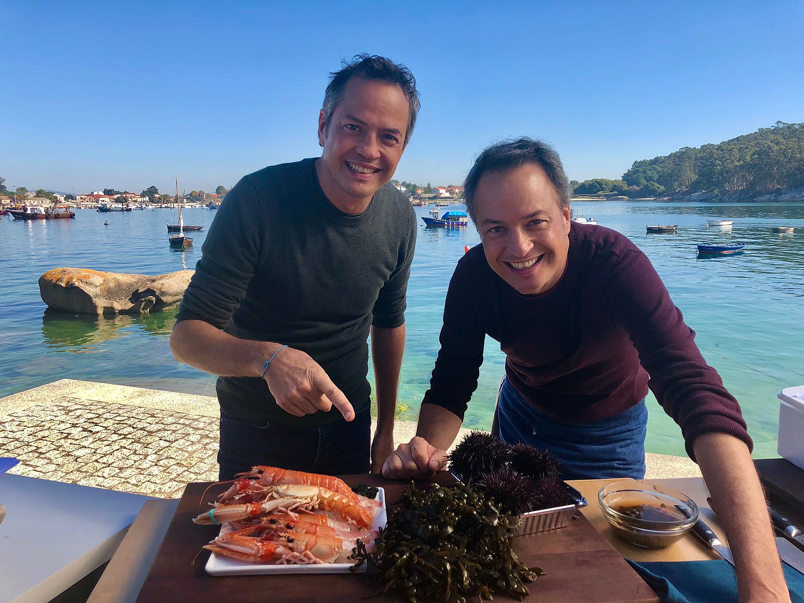 Los Torres cocinando en Galicia