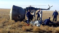 Una colisión entre partes del cohete causó la avería de la Soyuz MS-10