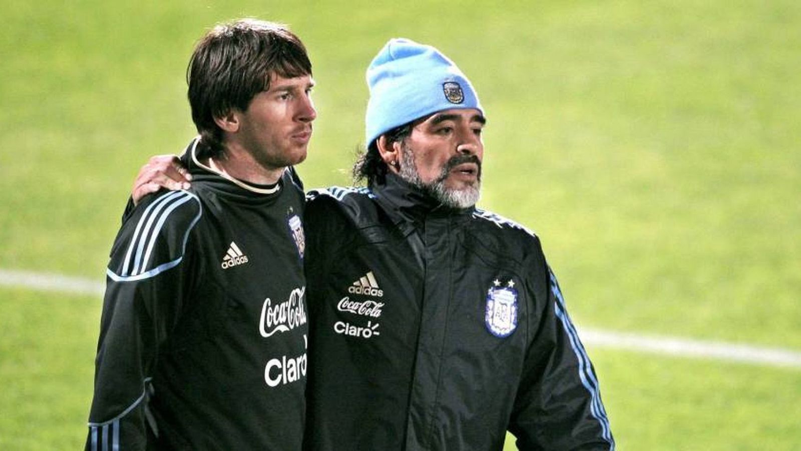 Messi y Maradona