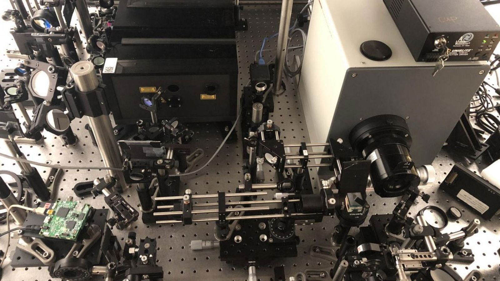 Imagen de T-CUP, la cámara más rápida del mundo.