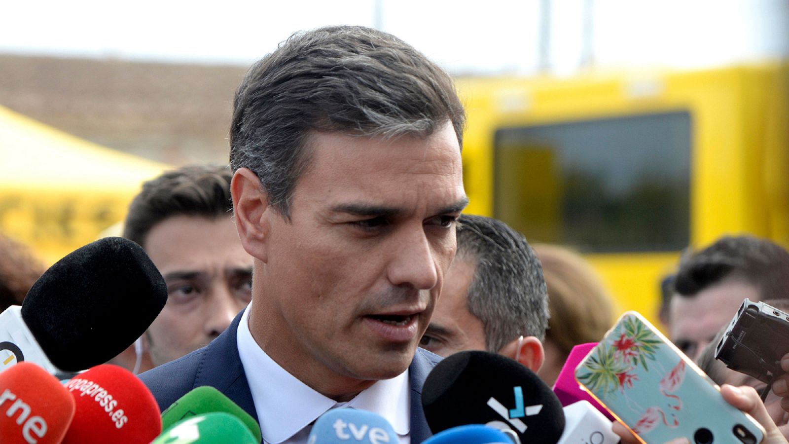 El presidente del Gobierno de España, Pedro Sánchez