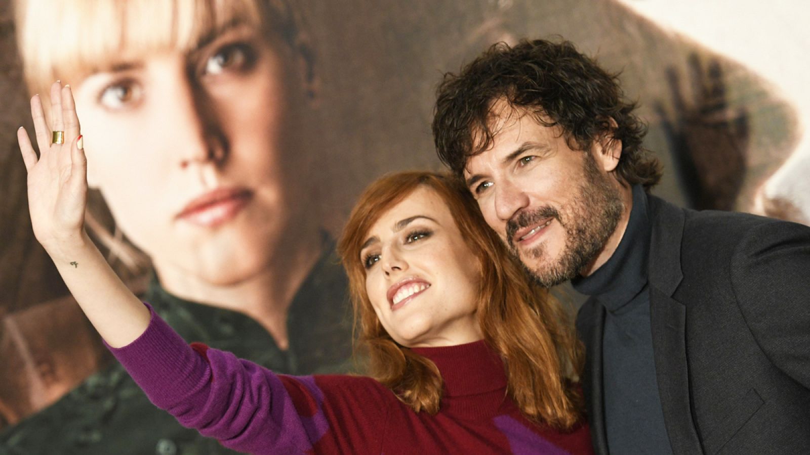 Natalia de Molina y Daniel Grao en la presentación de 'Animales sin collar'