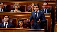 Casado y Rivera acusan a Sánchez de enviar a Bruselas unos Presupuestos "ilegales"
